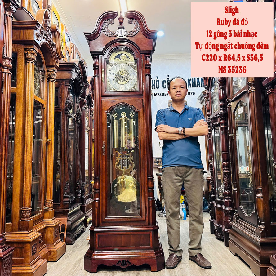 Dong Ho Tu Cay Co Sligh Bk35236